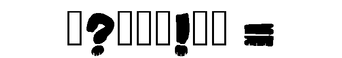 Halloween Ghosty Regular Font OTHER CHARS