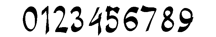 Halloween Letter Regular Font OTHER CHARS