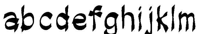 Halloween Letter Regular FONT