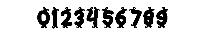 Halloween Magic Regular Font OTHER CHARS