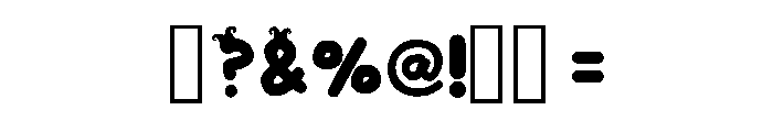 Halloween Magic Regular Font OTHER CHARS