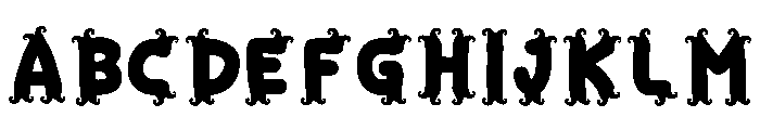 Halloween Magic Regular Font UPPERCASE