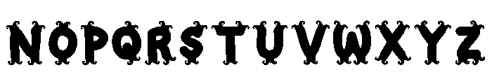 Halloween Magic Regular Font LOWERCASE