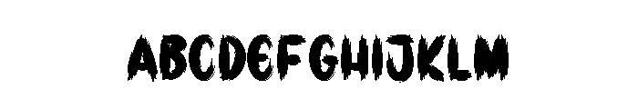 Halloween Moment Font UPPERCASE