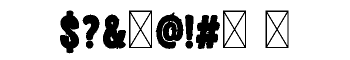 Halloween Parade Pumpkin Font OTHER CHARS