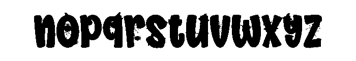 Halloween Parade Pumpkin Font LOWERCASE