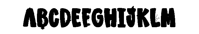Halloween Parade Witch Font UPPERCASE