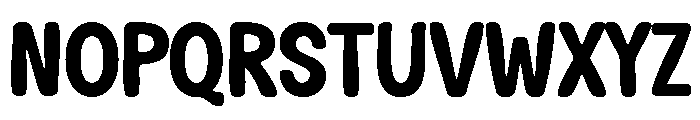 Halloween Pranks Regular Font LOWERCASE