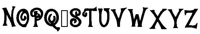 Halloween_Spell Font UPPERCASE