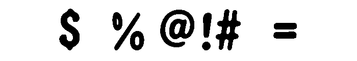 Halloween Stacked Regular Font OTHER CHARS