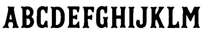 Halloween Stacked Regular Font UPPERCASE