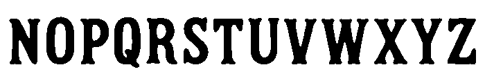 Halloween Stacked Regular Font LOWERCASE
