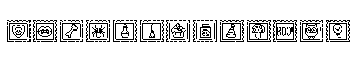 Halloween Stamp Regular FONT