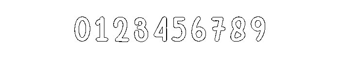 Halloween Wednesday Font OTHER CHARS
