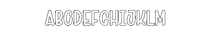 Halloween Wednesday Font UPPERCASE