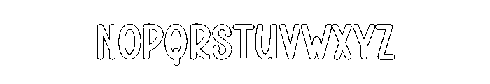 Halloween Wednesday Font UPPERCASE