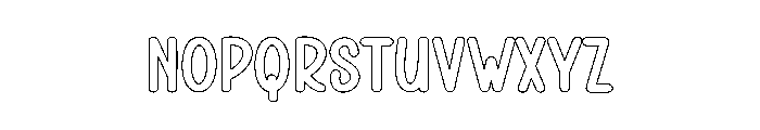 Halloween Wednesday Font LOWERCASE
