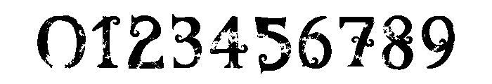 Halloween Wicked Font OTHER CHARS