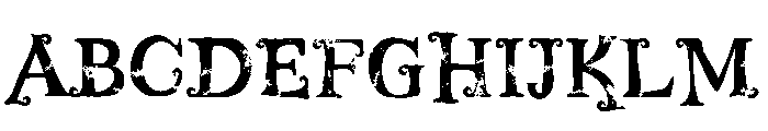 Halloween Wicked Font UPPERCASE