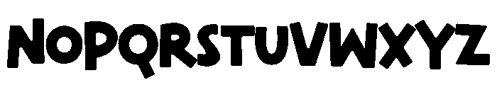 Halloween Wish Sans Font UPPERCASE