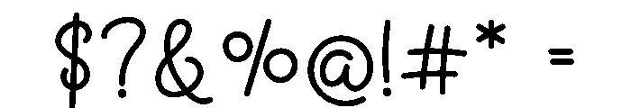 Halloween Wish Font OTHER CHARS