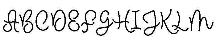 Halloween Wish Font UPPERCASE