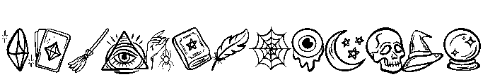 Halloween Witch Magic FONT