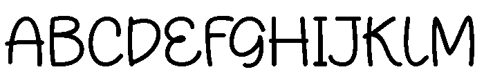 Halloween Witchparty Script Regular Font UPPERCASE