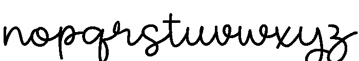 Halloween Witchparty Script Regular Font LOWERCASE