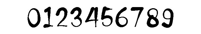 Halloween Writing Regular Font OTHER CHARS