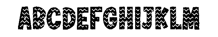 HalloweenCandy3 Font UPPERCASE