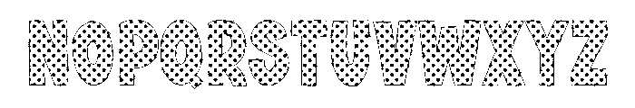 HalloweenCandy5 Font UPPERCASE