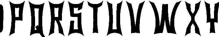 HalloweenExcitement Font UPPERCASE