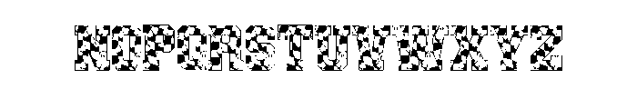 Halloweenvarsity Font UPPERCASE