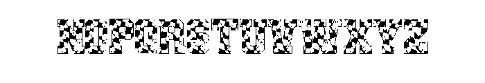 Halloweenvarsity Font LOWERCASE