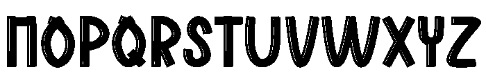 Hallowen Season Font UPPERCASE