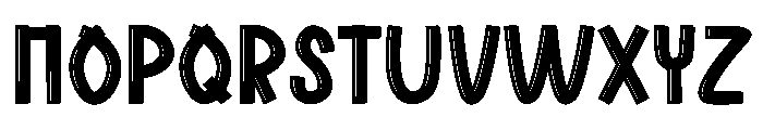 Hallowen Season Font LOWERCASE