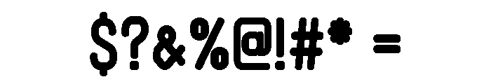 Hallowink Font OTHER CHARS