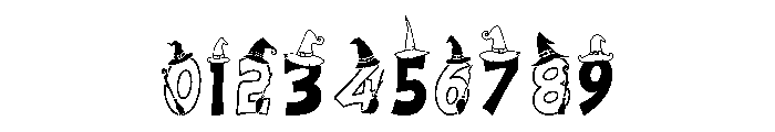 Hallowitch Font OTHER CHARS
