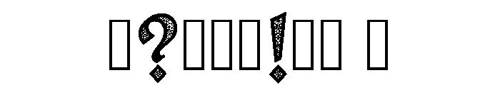 Halston Regular Font OTHER CHARS