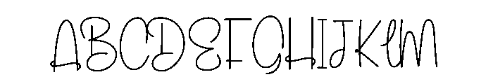 Halteday Font UPPERCASE
