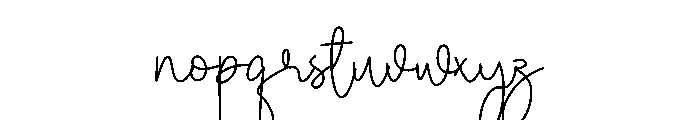 Halteday Font LOWERCASE