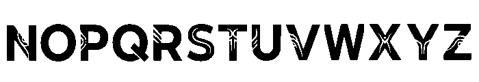 Hamad Regular Font UPPERCASE