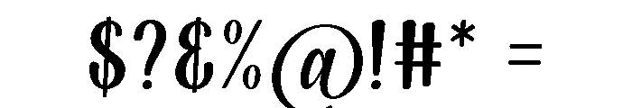 Hamide Font OTHER CHARS