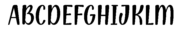 Hamide Font UPPERCASE
