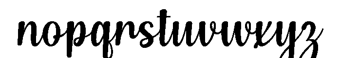 Hamide Font LOWERCASE