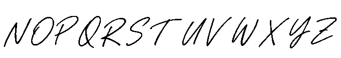 Hamidlak-Regular Font UPPERCASE