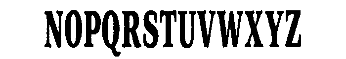 Hamidlak Serif Regular Font LOWERCASE