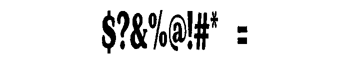 HamidlakSerif-Regular Font OTHER CHARS