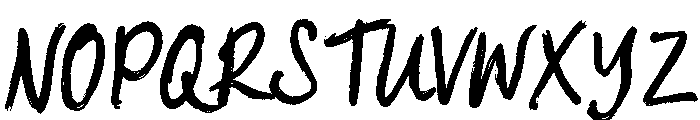 Hampers For Boys Regular Font UPPERCASE